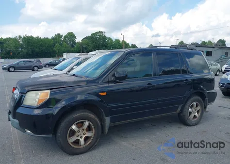 2007 Honda Pilot Ex-L из США, поврежденный, VIN 5FNYF28697B013993
